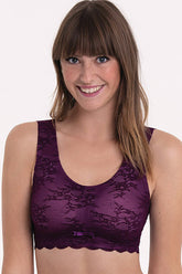 Essential Lace Padded Wirefree Bralette